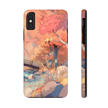 Amberglow - Anime Fall Phone Case