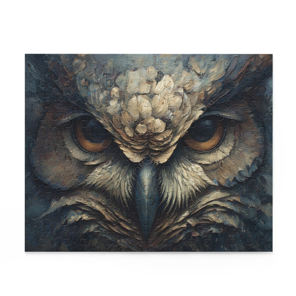 Watchful Gaze - Fantasy Art 3D Owl Puzzle