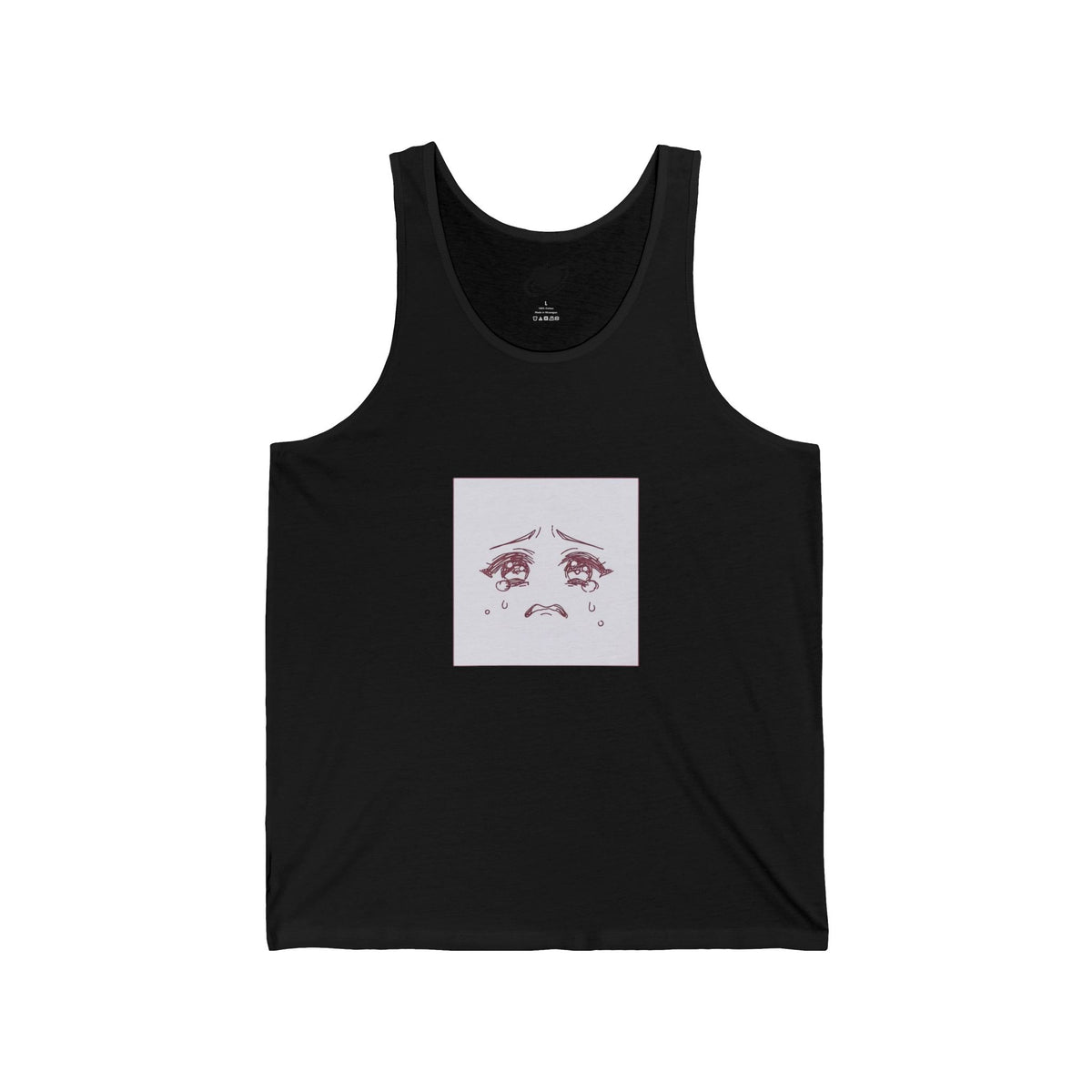 Tears — Cute Crying Anime Tank Top