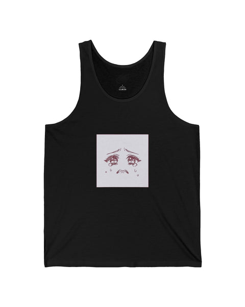 Tears — Cute Crying Anime Tank Top