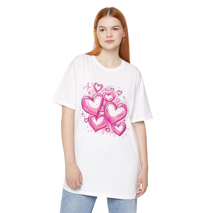 Sparkling Hearts - Cute Sleep Shirt