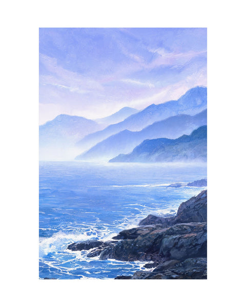 Untold Azure - Light Fantasy Poster