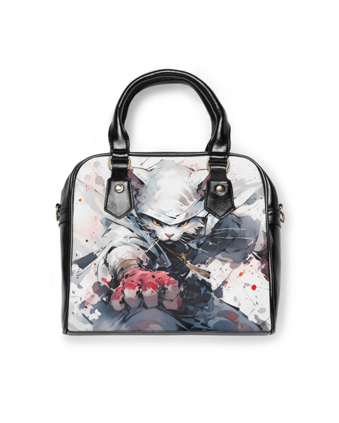 Frisky Fighter - Anime Ninja Cat Handbag