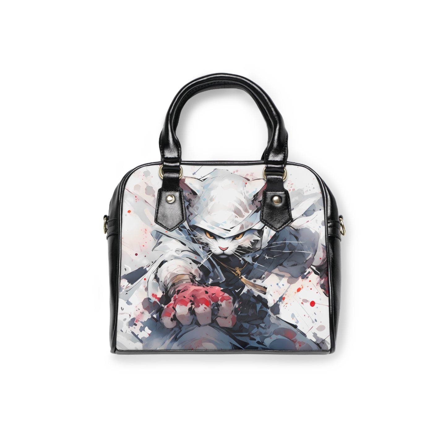 Frisky Fighter - Anime Ninja Cat Handbag