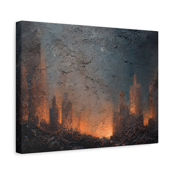 Tears Edge - Abstract Textured Wall Art