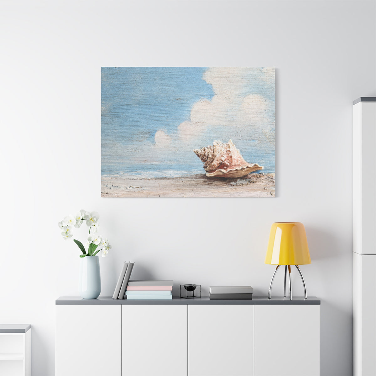 Faraway Shores - Pastel Beach Wall Art