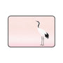 Japanese Crane Desk Mat With Minimalist Theme