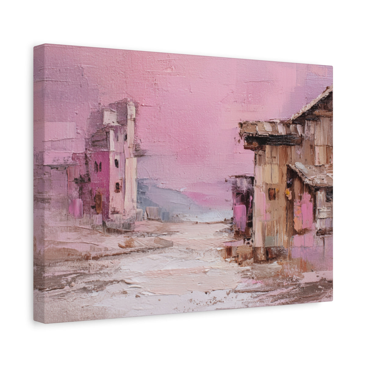 Desert Frontier - Abstract Pastel Wall Art