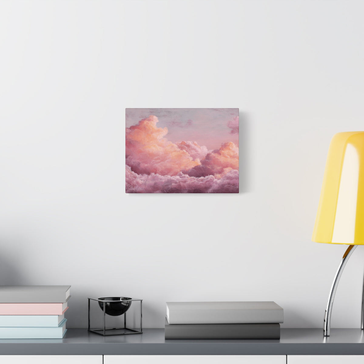 Rosy Skyscape - Pink Pastel Wall Art