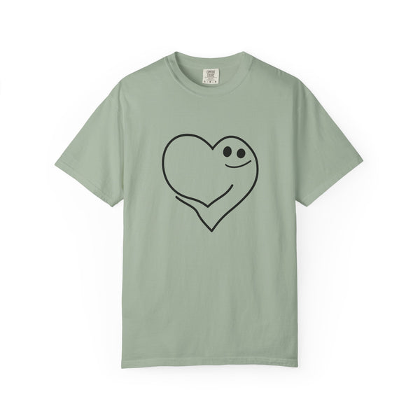 Good Vibes Heart - Cute Graphic T-Shirt