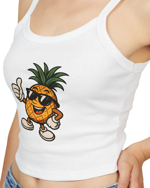 Mister Maui - Cute Retro Spaghetti Strap Tank Top