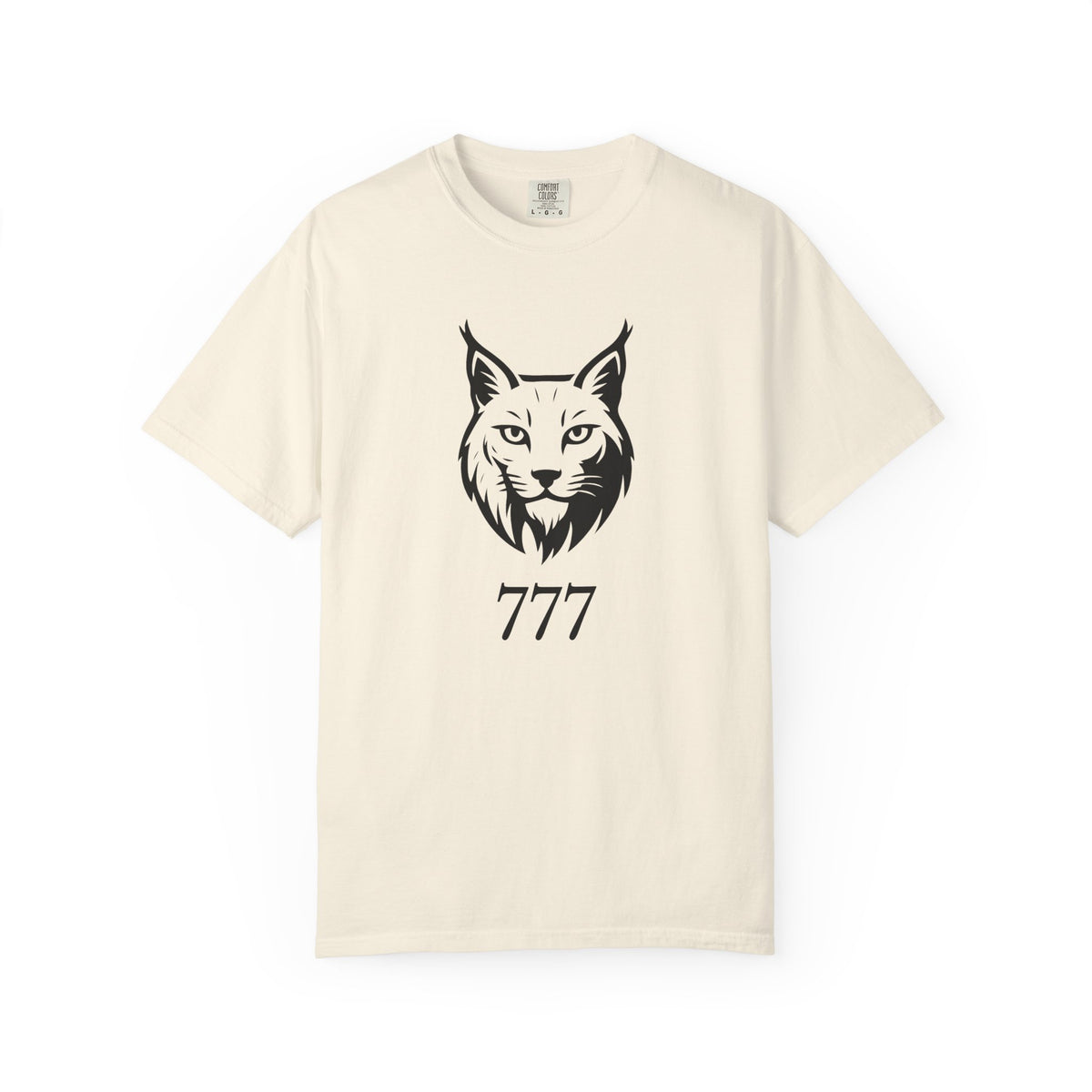 White Lynx Omen 777 Angel Messenger T-Shirt