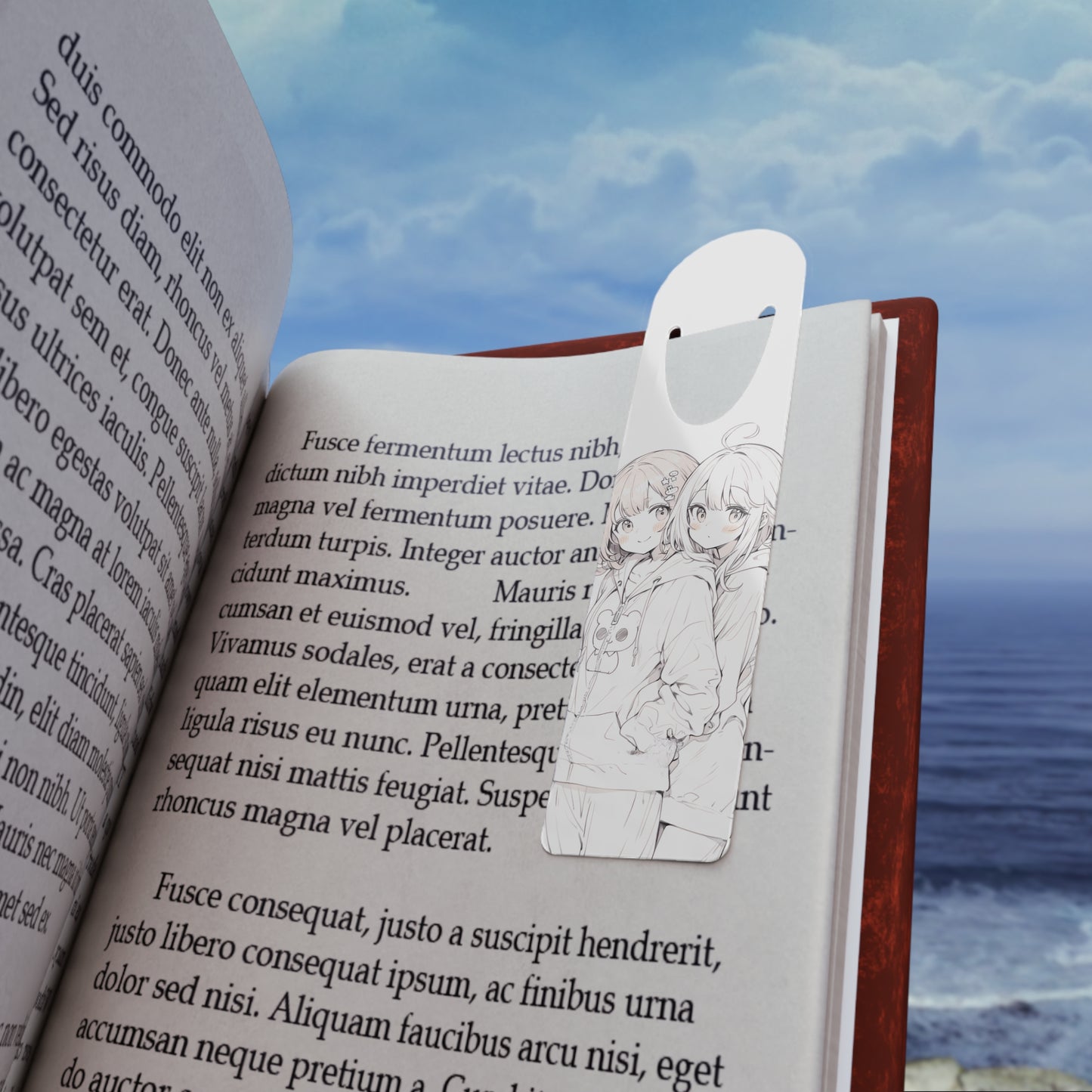 Best Friends - Cute Manga Bookmark