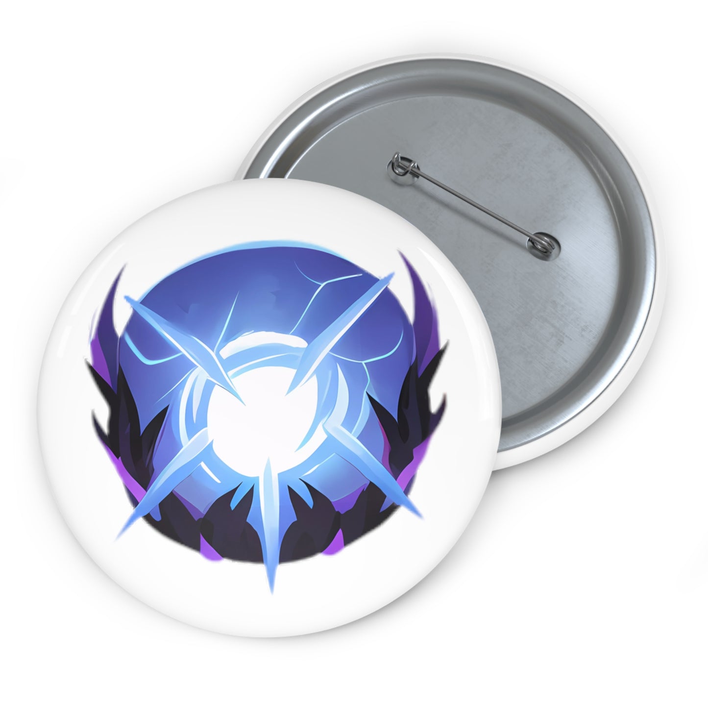 Lightning Element Sigil - Button Pin