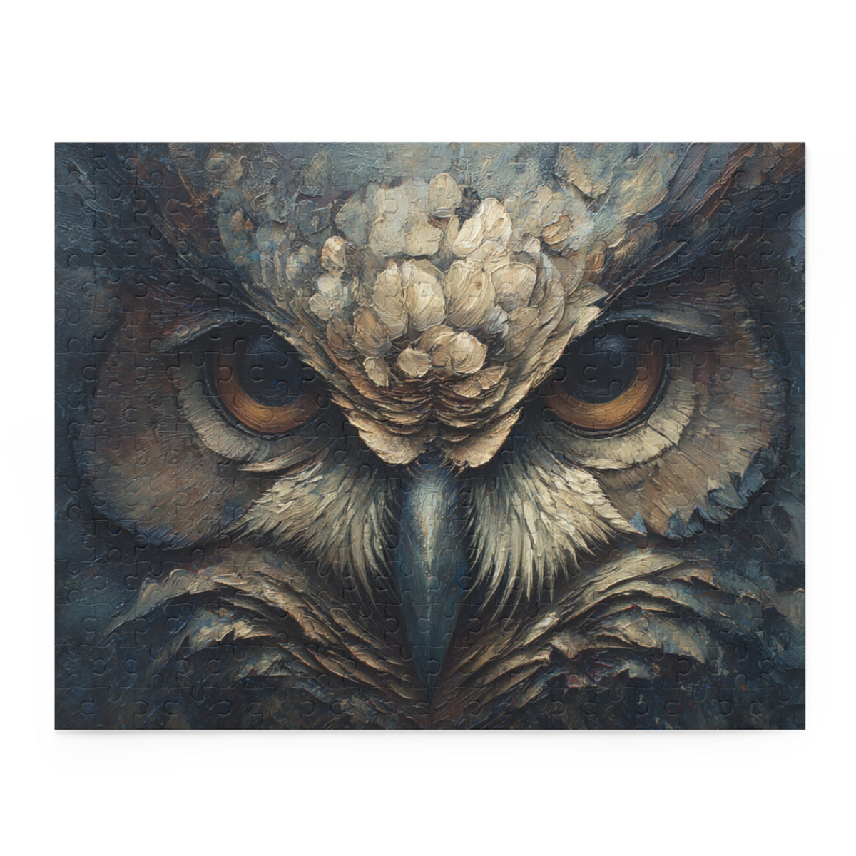 Watchful Gaze - Fantasy Art 3D Owl Puzzle