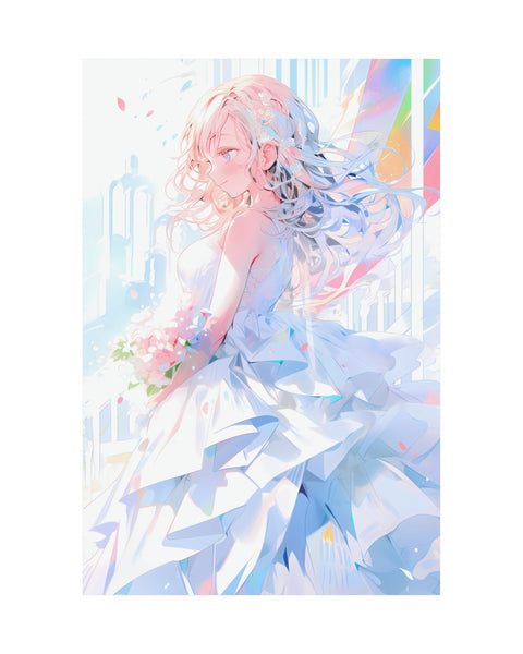 The Bride - Beautiful Anime Girl Poster