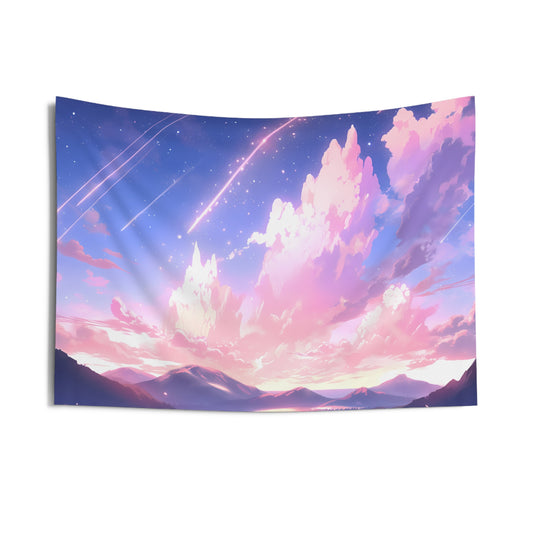 Starfall Lake - Anime Wall Tapestry
