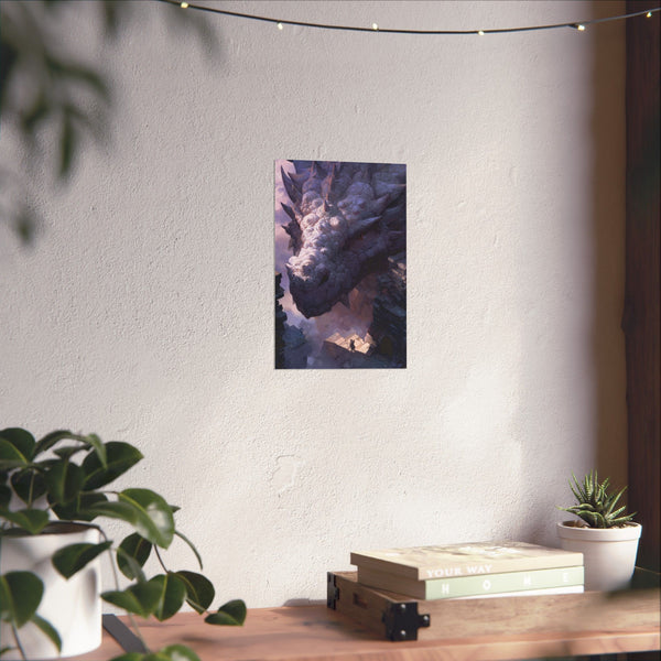 Cloud Sentry - Fantasy Dragon Poster