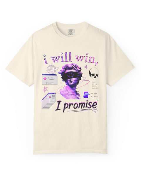 I Will Win - Schizopost Vaporwave Aesthetic T-Shirt