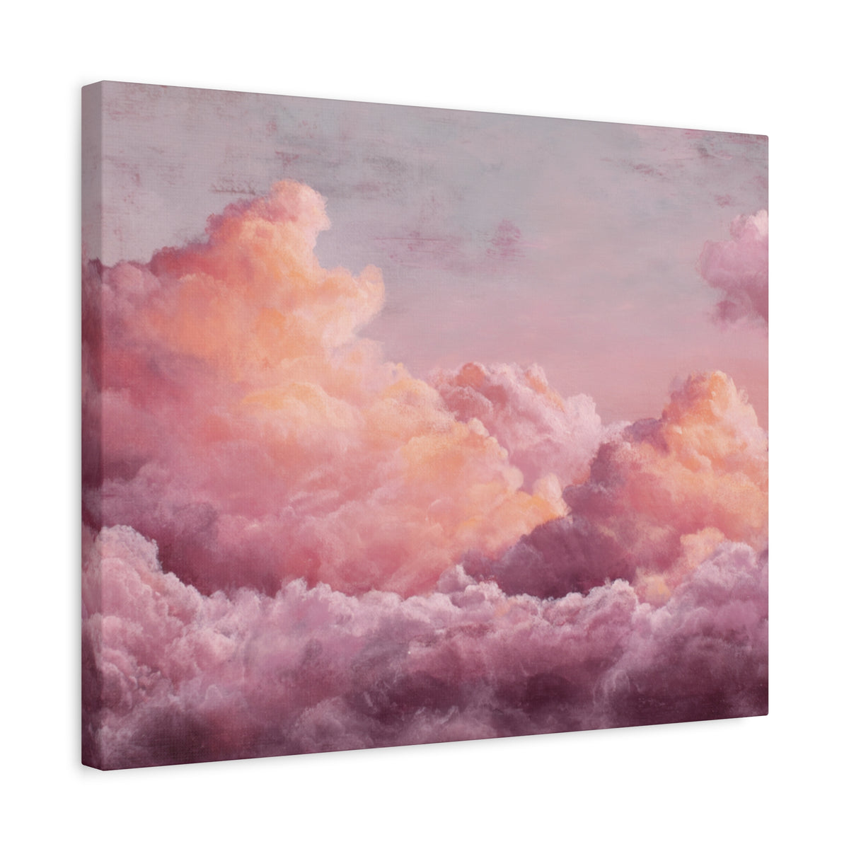 Rosy Skyscape - Pink Pastel Wall Art