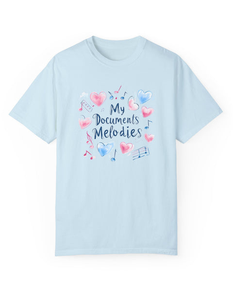 My Documents Melodies - Cute Music Themed Graphic T-Shirt