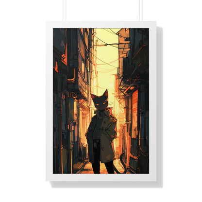 Alley Cat - Anime Framed Poster