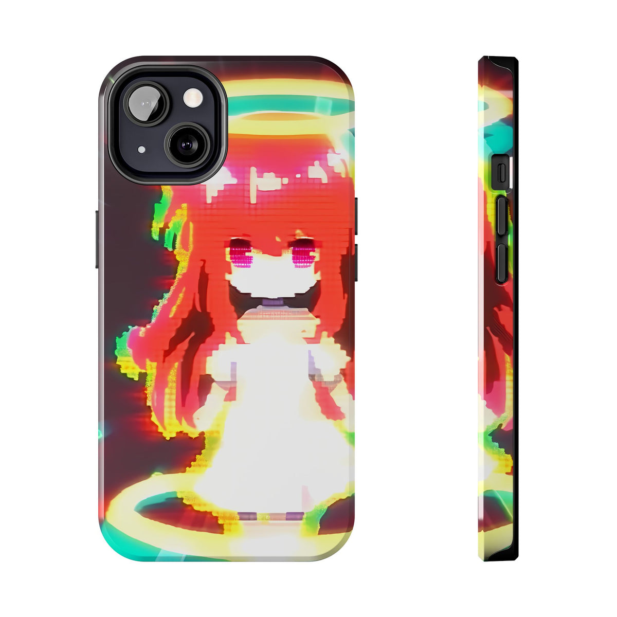 Pixelated Soul - Cute Anime Phone Case
