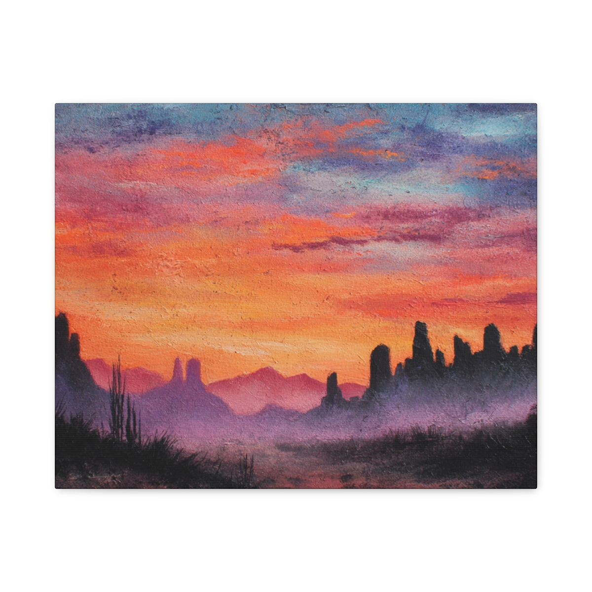 Last Light - Textured Fantasy Wall Art