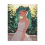 Behind the Ivy Hedges - Manga Watercolor Poster