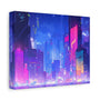 City of Dreams - Lofi Anime Canvas Print