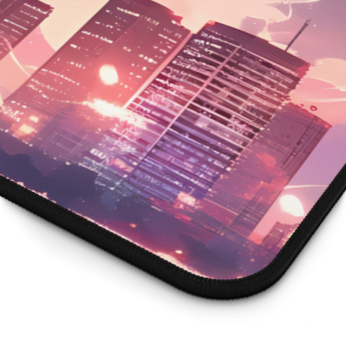 City's Edge - Lofi Anime Desk Mat