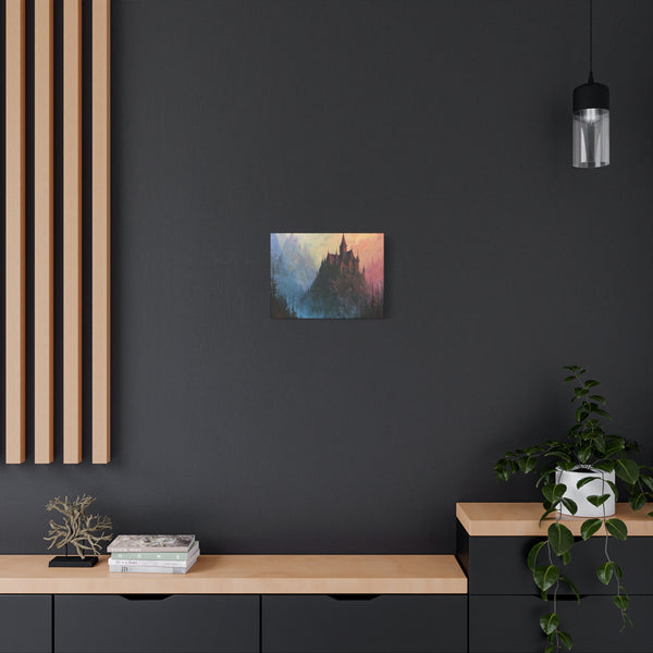 Pillar Keep - Textured Fantasy Wall Art
