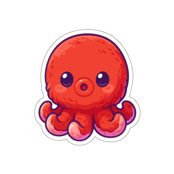 Alone Octopus Cute Anime Sticker