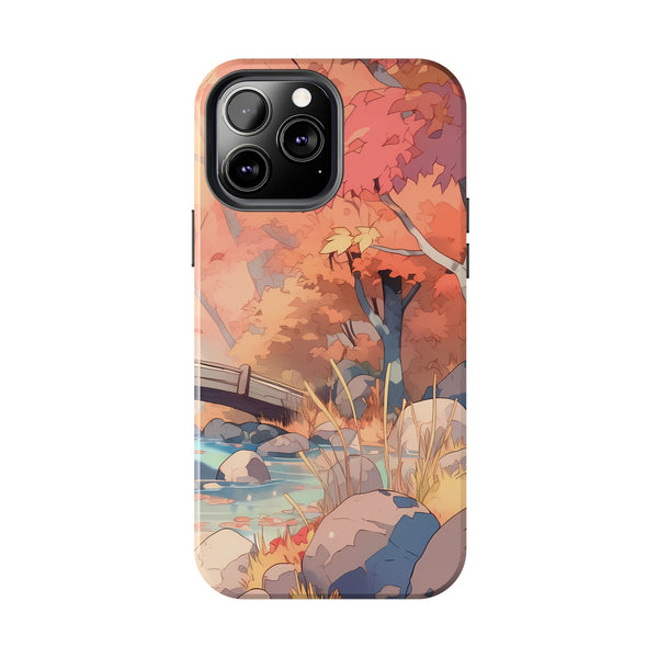 Amberglow - Anime Fall Phone Case