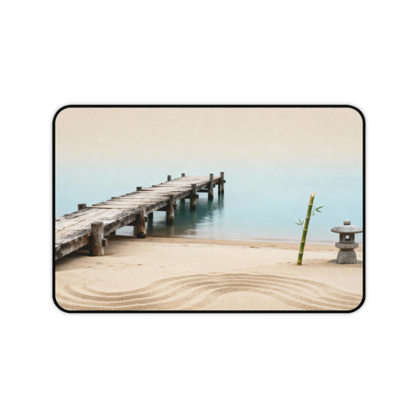 Zen Beach - Aesthetic Japanese Desk Mat