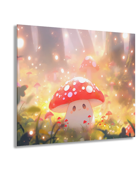 Forest Floor - Cute Anime Glass Painting 🍄