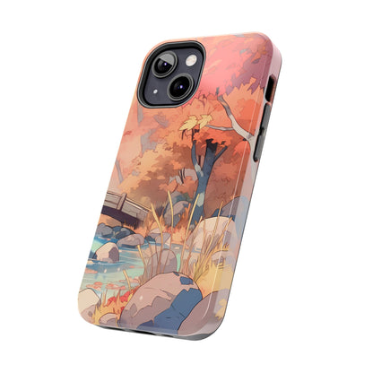 Amberglow - Anime Fall Phone Case