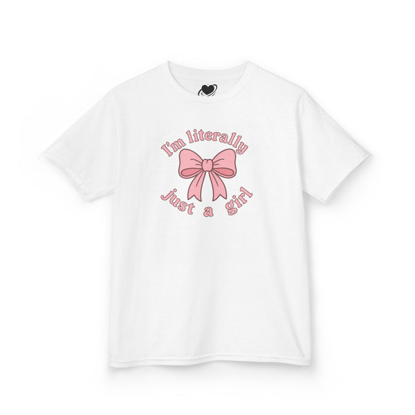 Literally Just a Girl Graphic Baby Tee