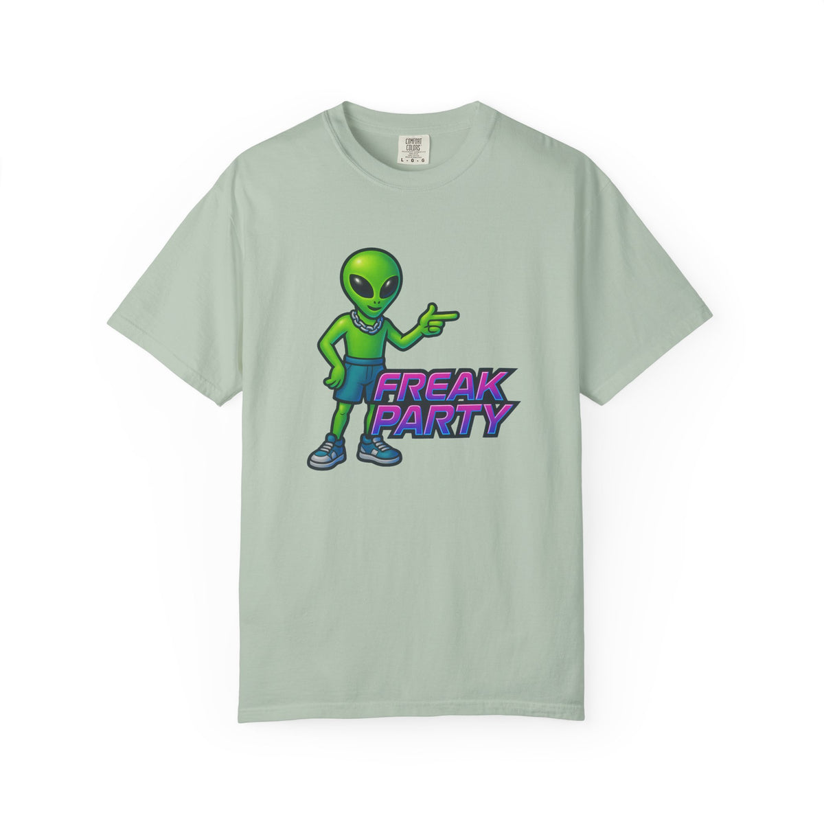 Freak Party - Y2K Alien Graphic T-Shirt