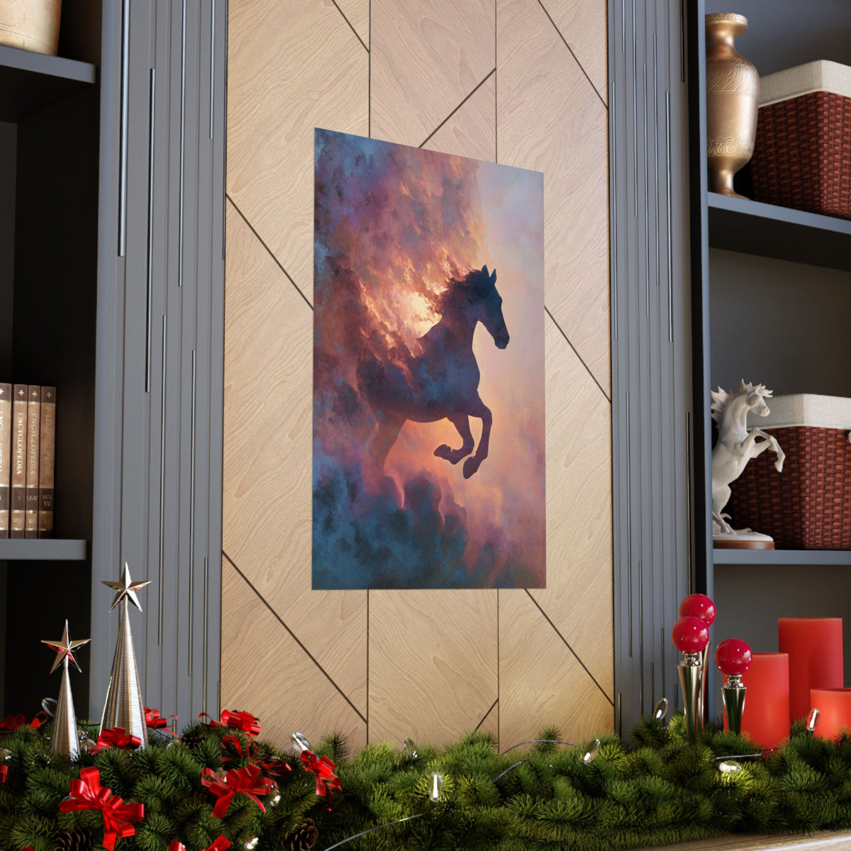 From Ashes Arisen - Fire Horse Art Poster