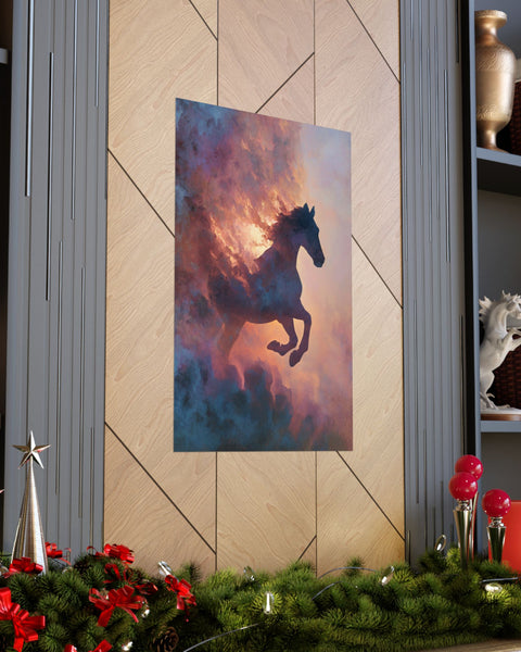 From Ashes Arisen - Fire Horse Art Poster