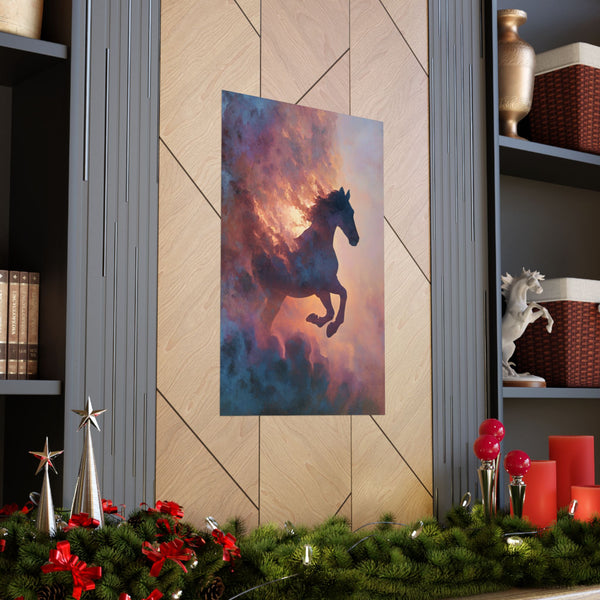 From Ashes Arisen - Fire Horse Art Poster