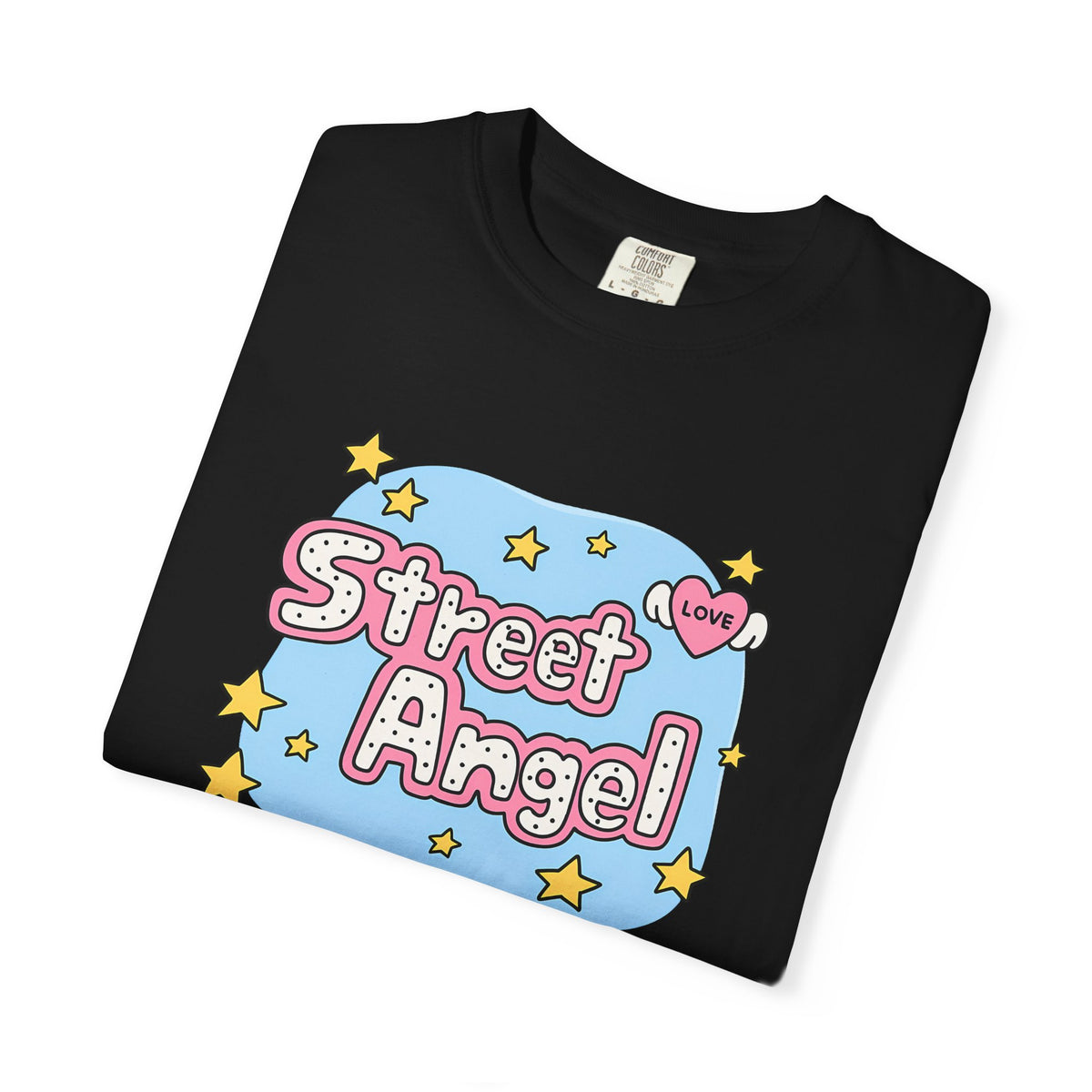 Street Angel - Cute Girly Graphic T-Shirt