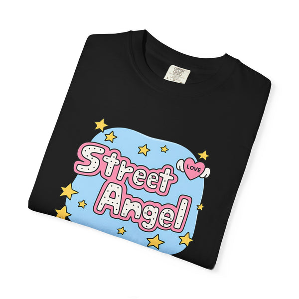 Street Angel - Cute Girly Graphic T-Shirt