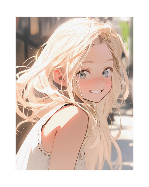 Donua Daystar - Cute Anime Girl Poster