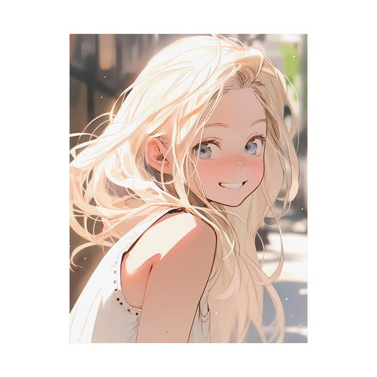 Donua Daystar - Cute Anime Girl Poster