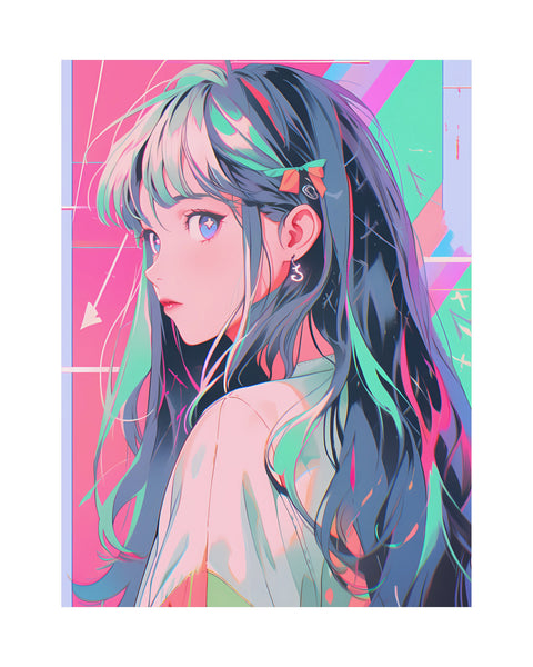 Esmeralda - Anime Girl Poster
