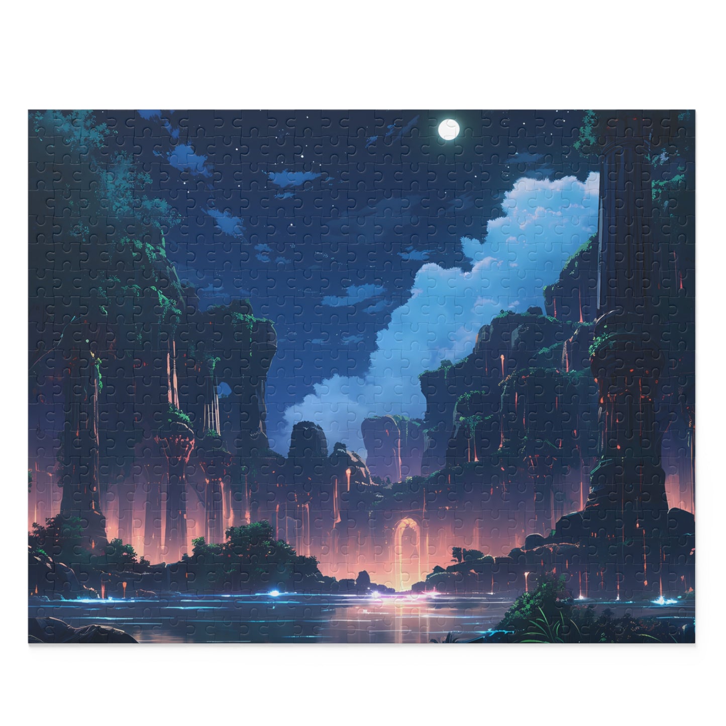 Night Magic - Anime Jigsaw Puzzle