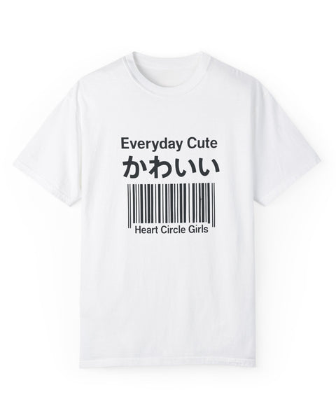 Everyday Cute - Japanese Graphic Barcode T-Shirt