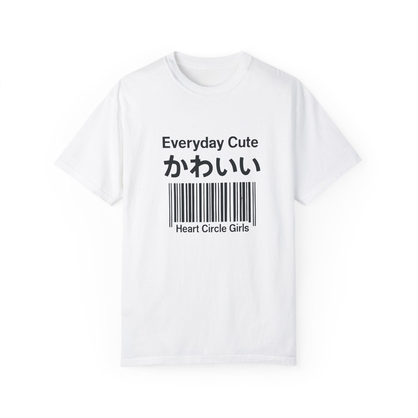 Everyday Cute - Japanese Graphic Barcode T-Shirt